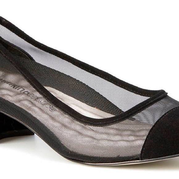 Final ♥️ Walking Cradles Mesh Block Heels Hepburn Sz 9 - Picture 8 of 8